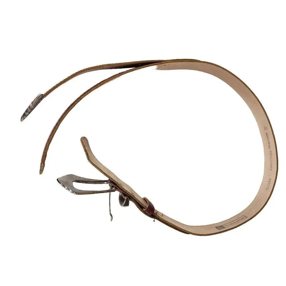 Morgan Taylor- Women’s Faux Leather Western Big Buckle, Size Medium